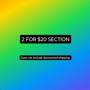 2/$20 Selected Items Sale CCO